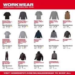 Milwaukee Men's Small Black and Gray Heavy-Duty Cotton/Polyester Short-Sleeve Pocket T-Shirt (2-Pack) -Workwear Sales Store milwaukee t shirts 601b s 601g s 31 1000