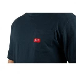 Milwaukee Men's 3X-Large Blue Heavy-Duty Cotton/Polyester Short-Sleeve Pocket T-Shirt (4-Pack) 16 Milwaukee Men's 3X-Large Blue Heavy-Duty Cotton/Polyester Short-Sleeve Pocket T-Shirt (4-Pack) -Workwear Sales Store milwaukee t shirts 601bl 3x x4 c3 1000