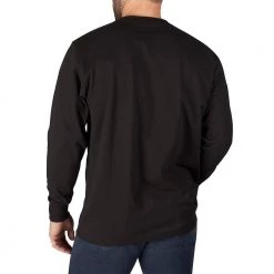 Milwaukee Men's Large Black and Gray Heavy-Duty Cotton/Polyester Long-Sleeve Pocket T-Shirt (2-Pack) 14 Milwaukee Men's Large Black and Gray Heavy-Duty Cotton/Polyester Long-Sleeve Pocket T-Shirt (2-Pack) -Workwear Sales Store milwaukee t shirts 602b l 602g l 1d 1000