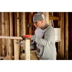 Milwaukee Men's X-Large Gray Cotton/Polyester Long-Sleeve Hybrid Work T-Shirt -Workwear Sales Store milwaukee t shirts 604g xl 77 1000