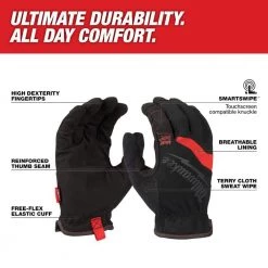 Milwaukee X-Large FreeFlex Work Gloves -Workwear Sales Store milwaukee work gloves 48 22 8713 40 1000