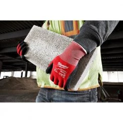 Milwaukee XX-Large Red Nitrile Level 1 Cut Resistant Dipped Work Gloves (12-Pack) -Workwear Sales Store milwaukee work gloves 48 22 8904b 77 1000