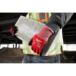 Milwaukee Large Red Nitrile Cut Level 1 Dipped Work Gloves (3-Pack) 18 Milwaukee Large Red Nitrile Cut Level 1 Dipped Work Gloves (3-Pack) -Workwear Sales Store milwaukee work gloves 48 22 8907h 77 1000