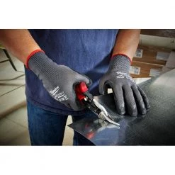 Milwaukee Medium Gray Nitrile Level 5 Cut Resistant Dipped Work Gloves 18 Milwaukee Medium Gray Nitrile Level 5 Cut Resistant Dipped Work Gloves -Workwear Sales Store milwaukee work gloves 48 22 8951 66 1000