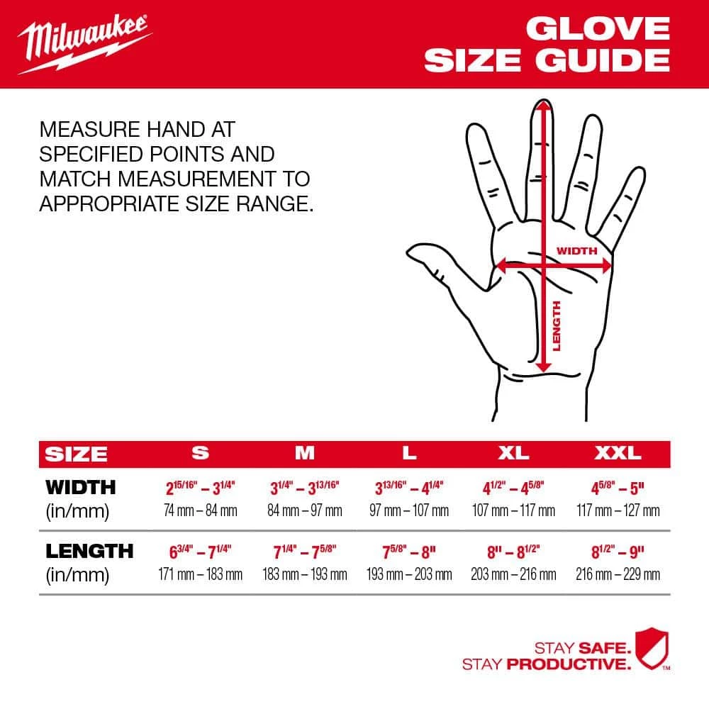 Milwaukee Medium Gray Nitrile Level 5 Cut Resistant Dipped Work Gloves 12 Milwaukee Medium Gray Nitrile Level 5 Cut Resistant Dipped Work Gloves - Image 12