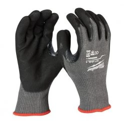 Milwaukee Medium Gray Nitrile Level 5 Cut Resistant Dipped Work Gloves (3-Pack) 25 Milwaukee Medium Gray Nitrile Level 5 Cut Resistant Dipped Work Gloves (3-Pack) -Workwear Sales Store milwaukee work gloves 48 22 8951 x3 31 1000