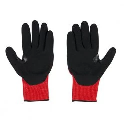 Milwaukee Large Red Nitrile Impact Level 3 Cut Resistant Dipped Work Gloves 14 Milwaukee Large Red Nitrile Impact Level 3 Cut Resistant Dipped Work Gloves -Workwear Sales Store milwaukee work gloves 48 22 8972 a0 1000