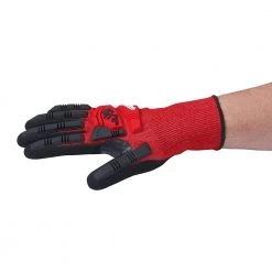 Milwaukee X-Large Red Nitrile Impact Level 3 Cut Resistant Dipped Work Gloves -Workwear Sales Store milwaukee work gloves 48 22 8973 1d 1000