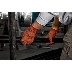 Milwaukee Large Goatskin Leather Gloves -Workwear Sales Store milwaukee work gloves 48 73 0012 66 1000