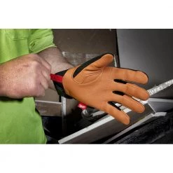 Milwaukee Large Goatskin Leather Performance Work Gloves -Workwear Sales Store milwaukee work gloves 48 73 0022 66 1000