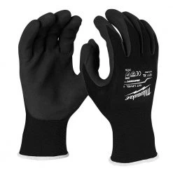 Milwaukee X-Large Black Nitrile Level 1 Cut Resistant Dipped Work Gloves (3-Pack) 12 Milwaukee X-Large Black Nitrile Level 1 Cut Resistant Dipped Work Gloves (3-Pack) -Workwear Sales Store milwaukee work gloves 48 73 8908 1d 1000