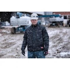 Milwaukee Men's Medium Black GRIDIRON Traditional Jacket -Workwear Sales Store milwaukee work jackets coats 253b m 1f 1000