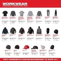 Milwaukee Men's 32 in. x 32 in. Gray Cotton/Polyester/Spandex Flex Work Pants with 6 Pockets -Workwear Sales Store milwaukee work pants 701g 3232 d4 1000