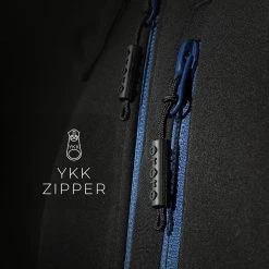 ORORO Men's Large Black/Blue 7.2-Volt Lithium-Ion Soft Shell Heated Jacket with Detachable Hood and (1) 5.2 Ah Battery Pack -Workwear Sales Store ororo heated jackets 2101 01a 0105 4f 1000