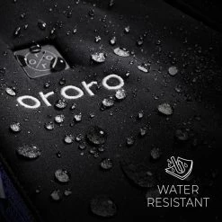 ORORO Men's Large Black/Blue 7.2-Volt Lithium-Ion Soft Shell Heated Jacket with Detachable Hood and (1) 5.2 Ah Battery Pack -Workwear Sales Store ororo heated jackets 2101 01a 0105 c3 1000