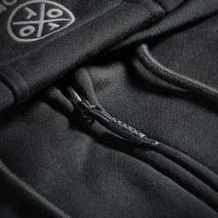 ORORO Men's Medium Black 7.2-Volt Lithium-Ion Full-zip Heated Hoodie Jacket with (1) 5.2 Ah Battery and Charger -Workwear Sales Store ororo heated sweatshirts 2303 02a 0104 1f 1000